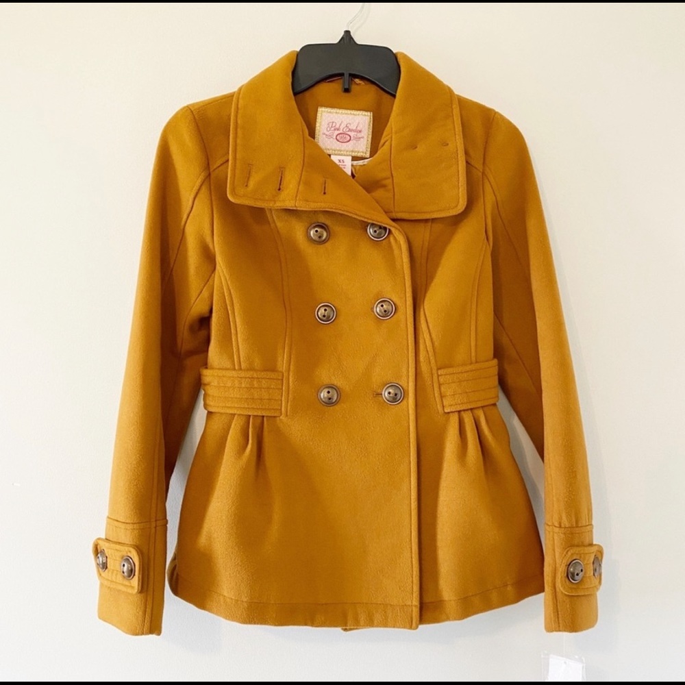 Pink Envelope Peacoat